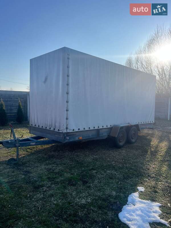 Тентованный борт (штора) - полуприцеп ПГ 02И 2018 в Великих Мостах