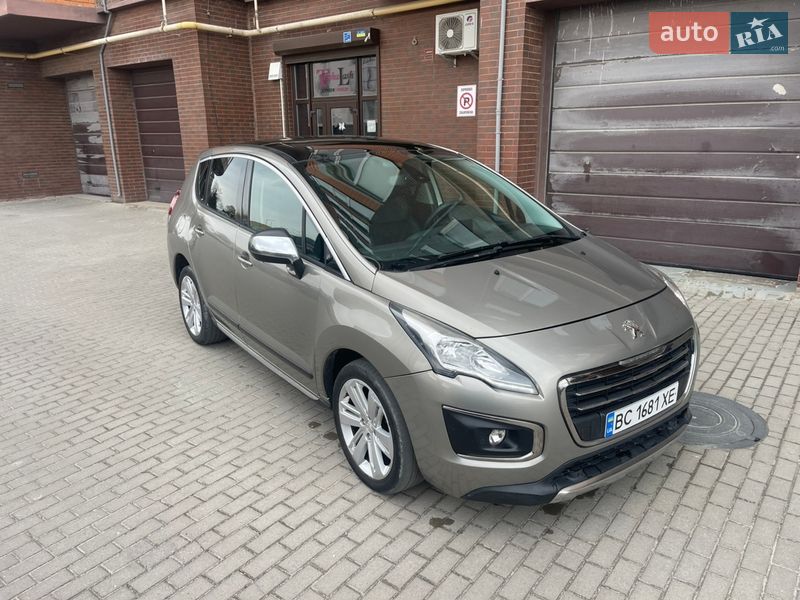 Внедорожник / Кроссовер Peugeot 3008 2014 в Львове