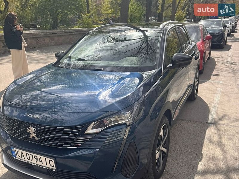 Позашляховик / Кросовер Peugeot 3008 2022 в Києві