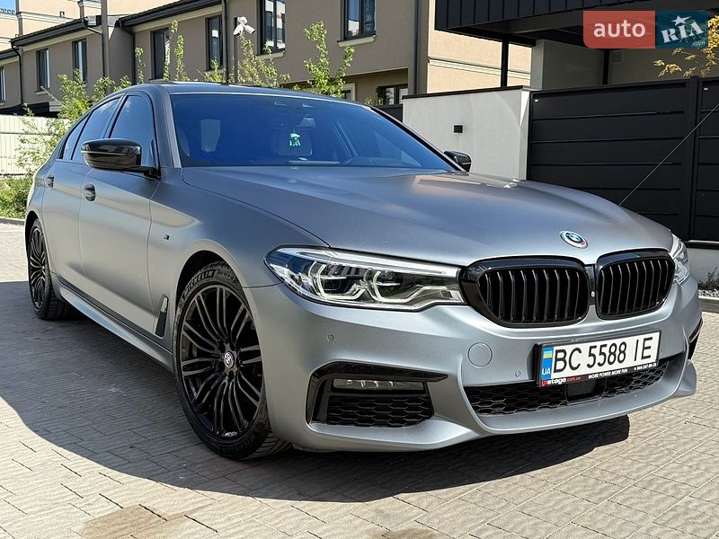 Седан BMW 5 Series 2018 в Львове