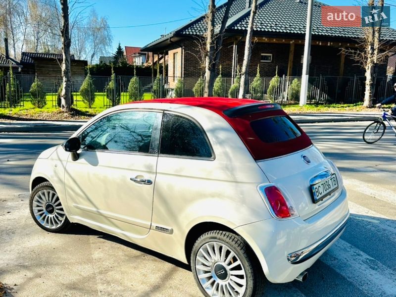 Кабриолет Fiat 500 2012 в Киеве Кабриолет Fiat 500 2012 в Киеве