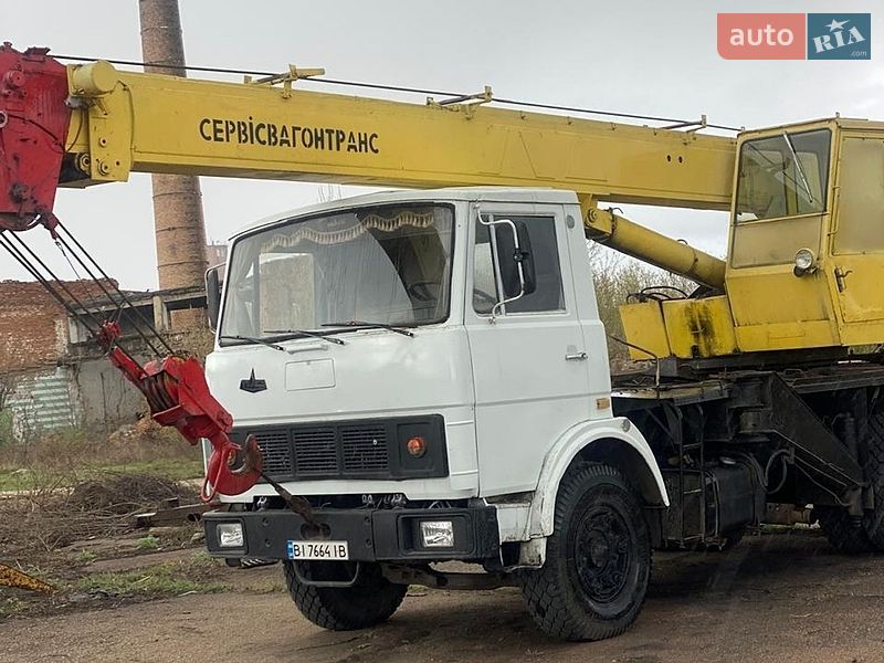 Автокран МАЗ 5337 1992 в Помошной