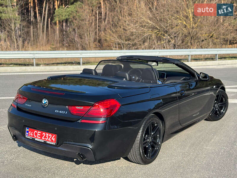 Кабриолет BMW 6 Series 2015 в Киеве