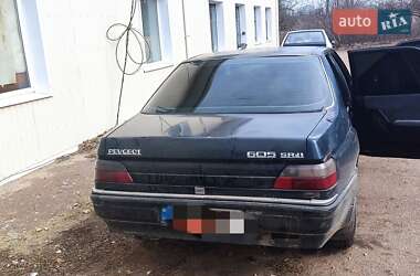 Седан Peugeot 605 1992 в Кропивницькому