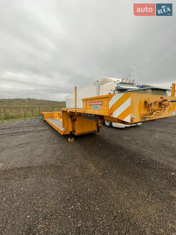 Низкорамная платформа SCHEIR 6232 1987 в Иршаве Низкорамная платформа SCHEIR 6232 1987 в Иршаве