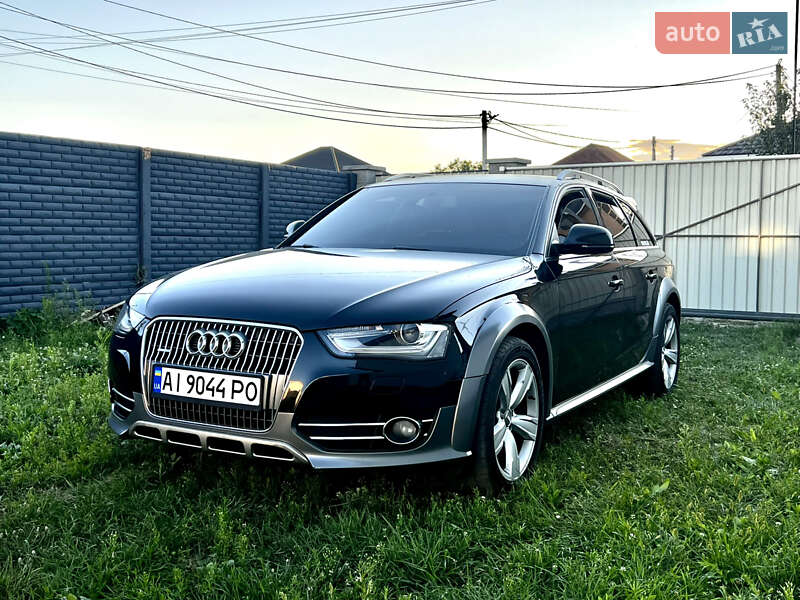 Универсал Audi A4 Allroad 2012 в Вишневом Универсал Audi A4 Allroad 2012 в Вишневом