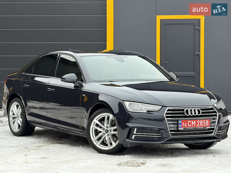 Седан Audi A4 2016 в Львове