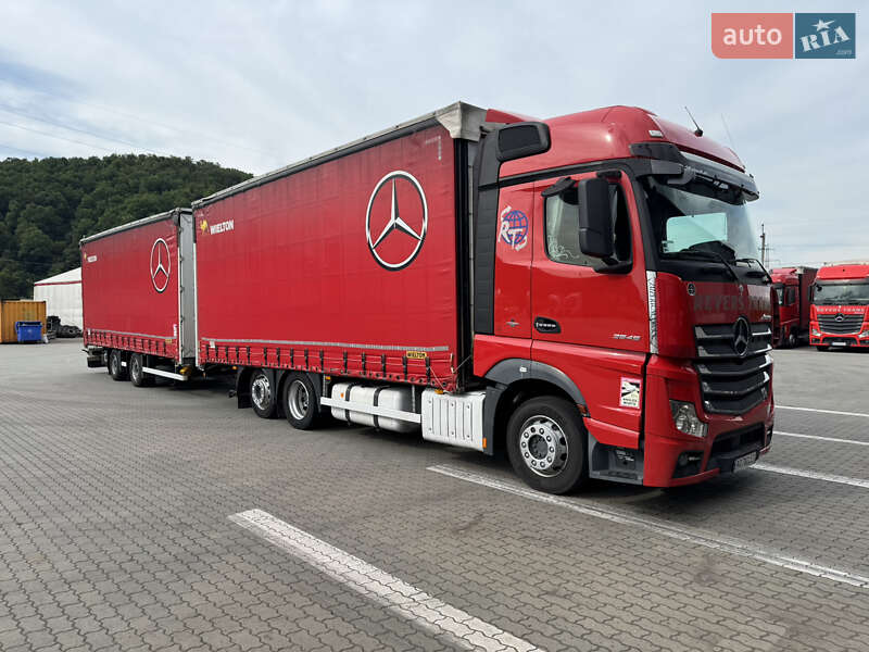 Тентованый Mercedes-Benz Actros 2016 в Мукачево Тентованый Mercedes-Benz Actros 2016 в Мукачево