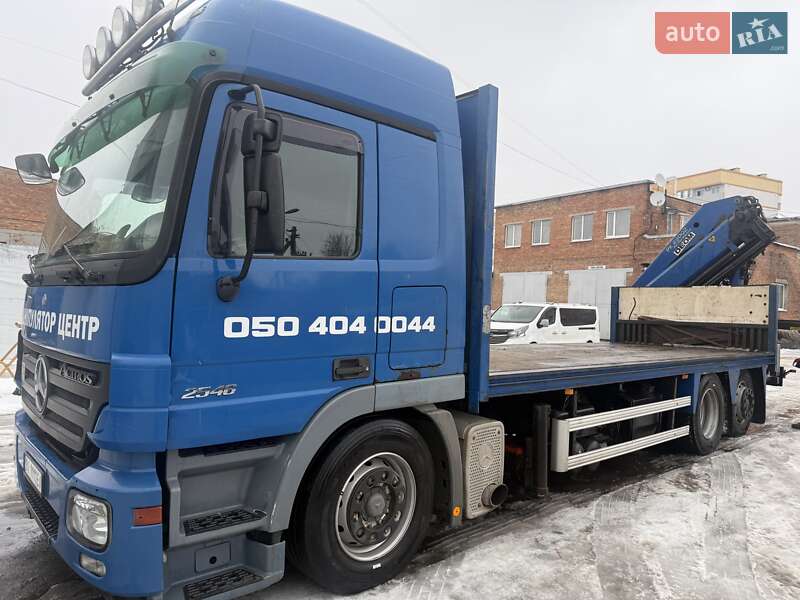 Кран-маніпулятор Mercedes-Benz Actros 2005 в Полтаві
