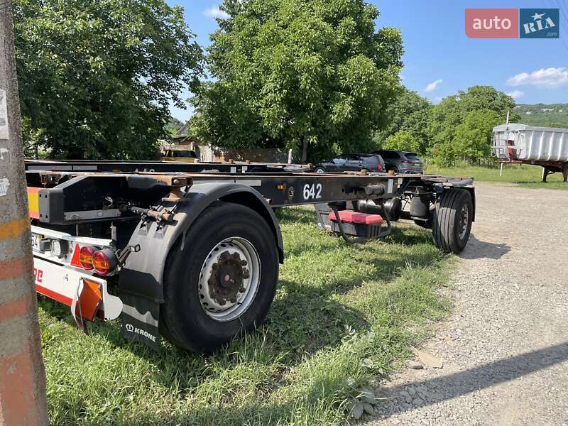 Контейнеровоз Krone AZ 2014 в Чернівцях Контейнеровоз Krone AZ 2014 в Чернівцях