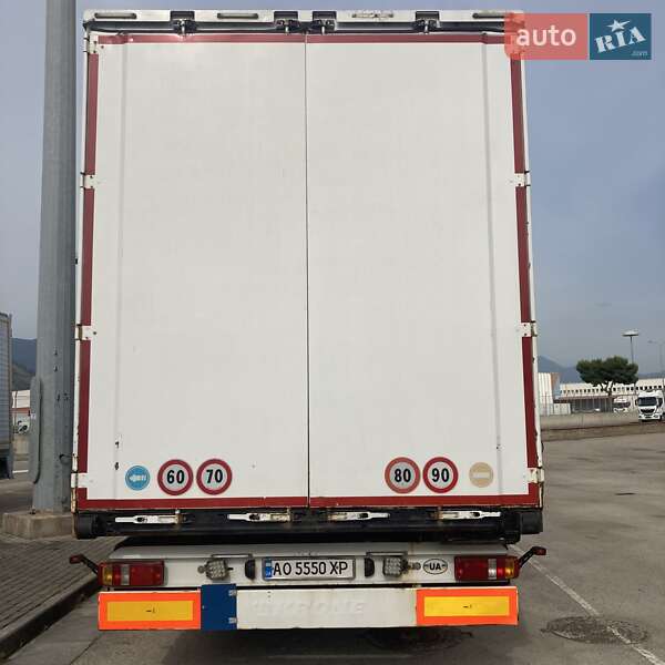 Тентованный борт (штора) - полуприцеп Krone BPW 2009 в Иршаве