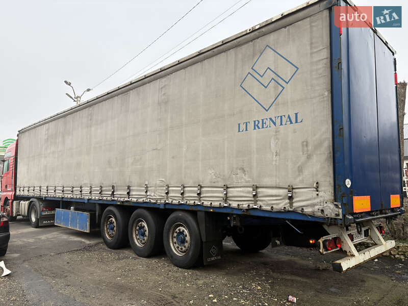 Тентований борт (штора) - напівпричіп Krone BPW 2001 в Тернополі