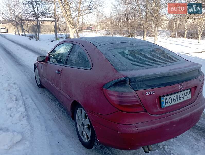 Купе Mercedes-Benz C-Class 2001 в Ужгороде