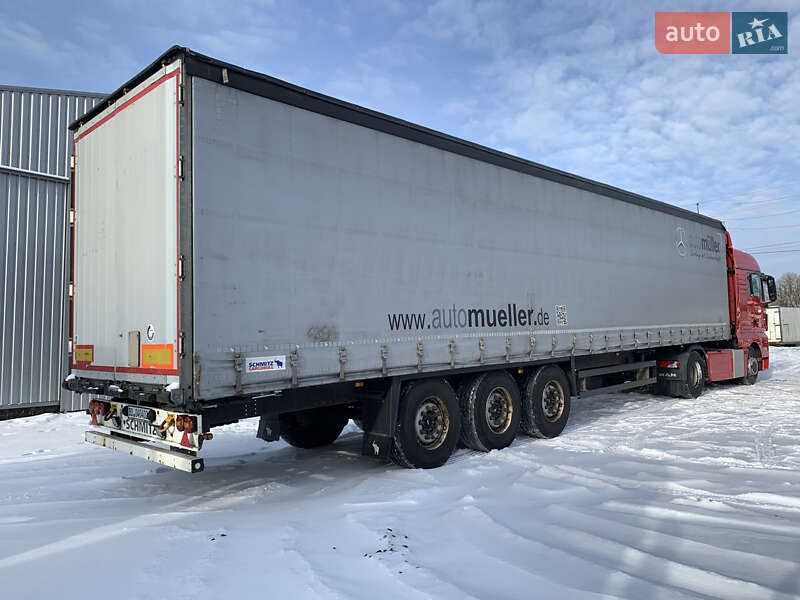 Тентованный борт (штора) - полуприцеп Schmitz Cargobull Cargobull 2016 в Луцке