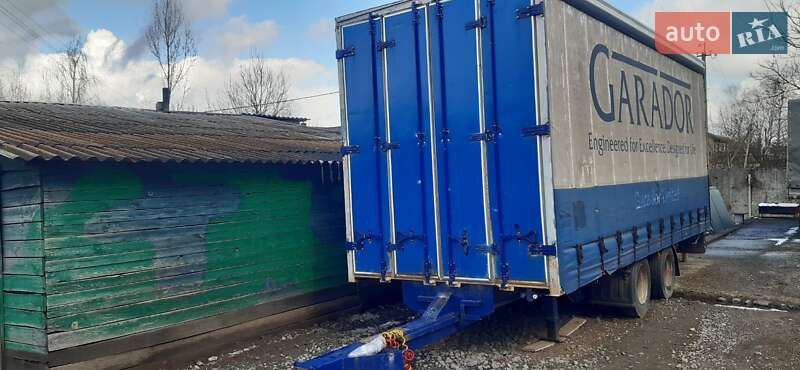 Тентованный борт (штора) - прицеп Samro CD 2002 в Барановке