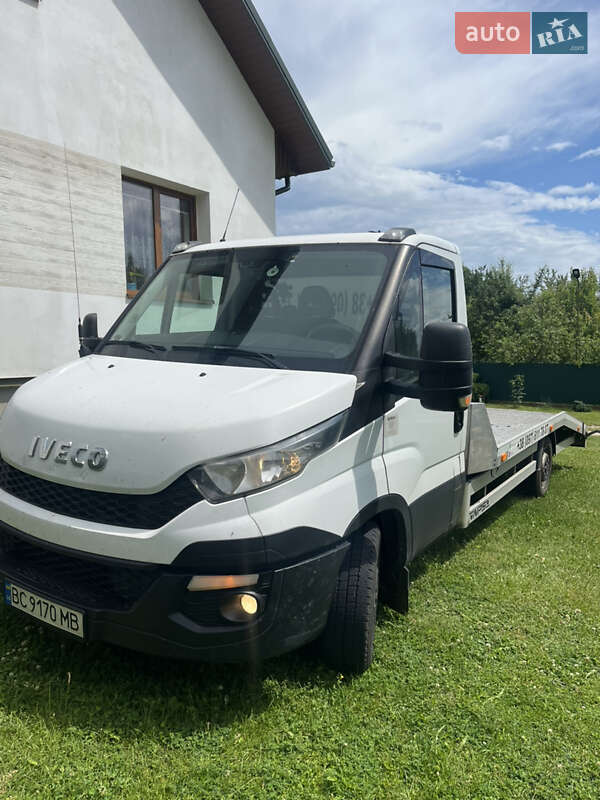 Эвакуатор Iveco Daily 2016 в Львове Эвакуатор Iveco Daily 2016 в Львове