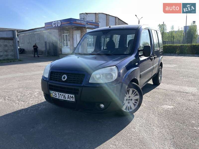 Минивэн Fiat Doblo Panorama 2008 в Корюковке Минивэн Fiat Doblo Panorama 2008 в Корюковке