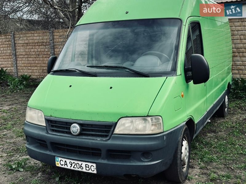 Вантажний фургон Fiat Ducato 2004 в Смілі