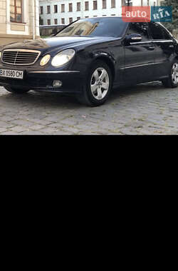 Седан Mercedes-Benz E-Class 2002 в Хмельницькому
