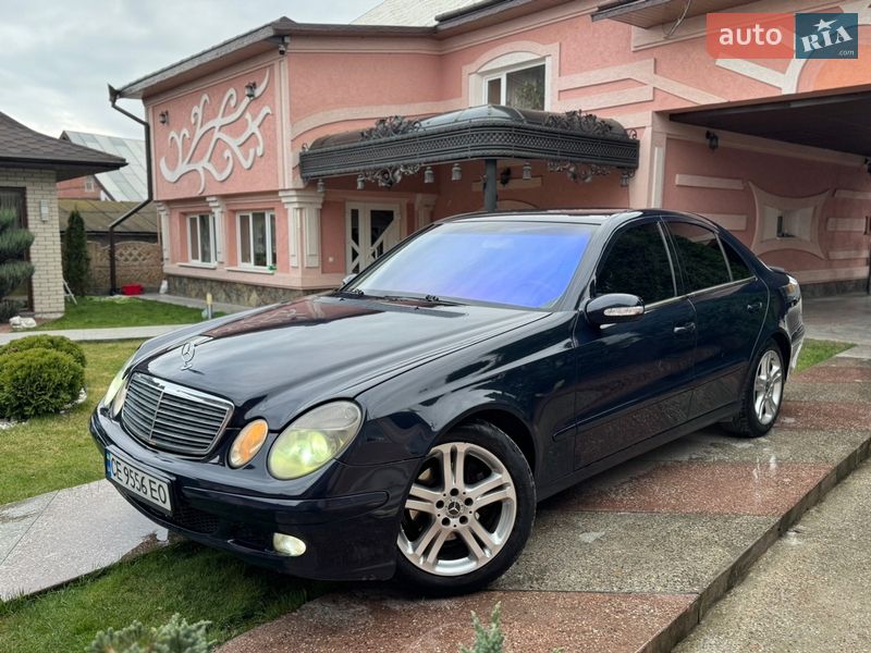 Седан Mercedes-Benz E-Class 2002 в Черновцах