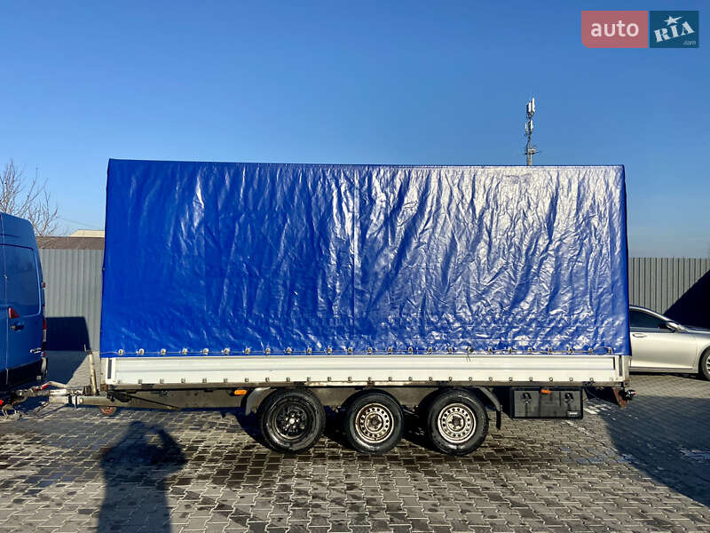 Тентованный борт (штора) - прицеп Humbaur HT 2006 в Вознесенске