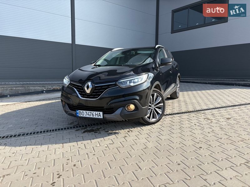 Внедорожник / Кроссовер Renault Kadjar 2017 в Тернополе