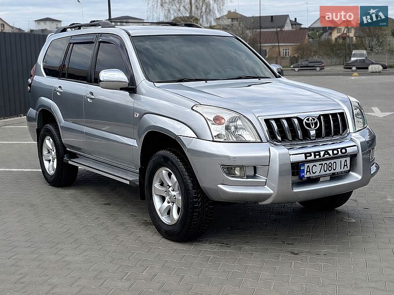 Внедорожник / Кроссовер Toyota Land Cruiser Prado 2002 в Луцке