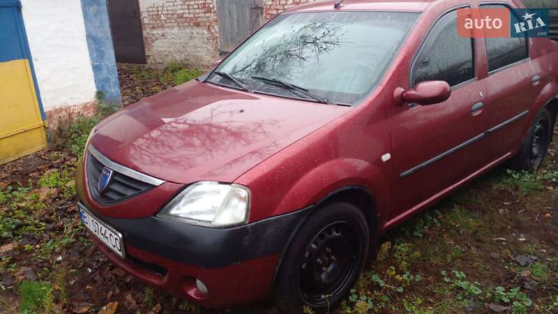 Седан Dacia Logan 2006 в Полтаве Седан Dacia Logan 2006 в Полтаве
