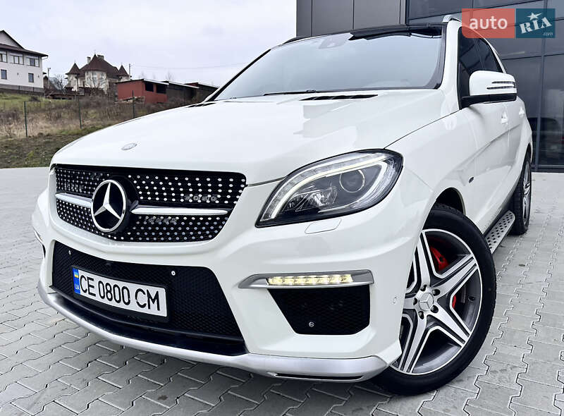 Внедорожник / Кроссовер Mercedes-Benz M-Class 2012 в Черновцах