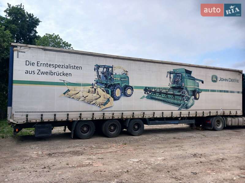 Тентованный борт (штора) - полуприцеп Krone Mega 2012 в Черновцах