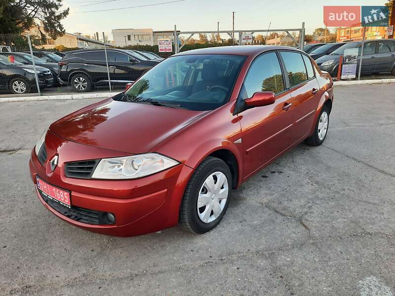 Седан Renault Megane 2008 в Полтаві