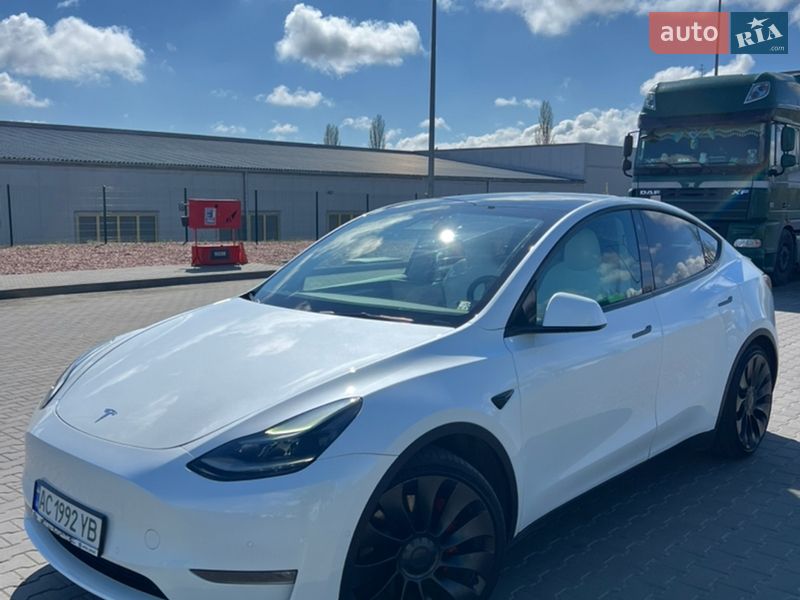 Позашляховик / Кросовер Tesla Model Y 2022 в Луцьку