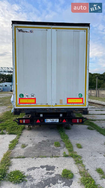 Тентований борт (штора) - напівпричіп Wielton NS34 2011 в Полтаві