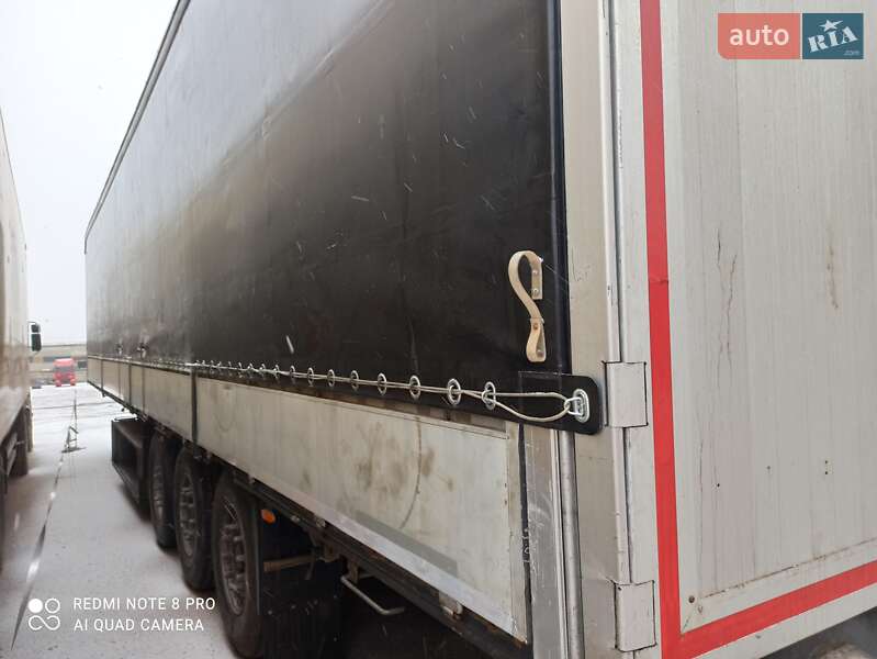 Тентованный борт (штора) - полуприцеп Wielton NS34 2008 в Чернигове