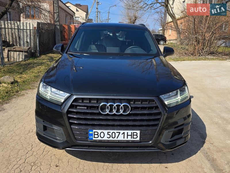 Внедорожник / Кроссовер Audi Q7 2017 в Тернополе