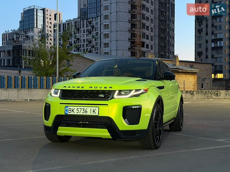 Внедорожник / Кроссовер Land Rover Range Rover Evoque 2015 в Киеве