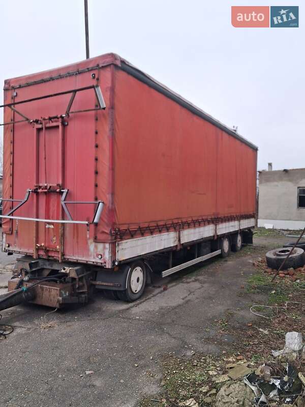 Тентованный борт (штора) - прицеп Samro RE 1999 в Лубнах