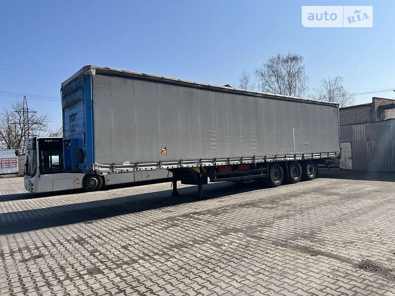 Тентованный борт (штора) - полуприцеп Schmitz S-01 2013 в Луцке