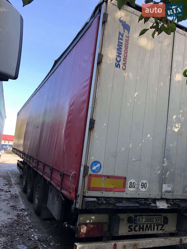 Тентованный борт (штора) - полуприцеп Schmitz S-01 2006 в Львове
