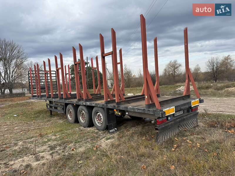 Лісовоз / Сортиментовоз - напівпричіп Schmitz S-01 2004 в Рівному Лісовоз / Сортиментовоз - напівпричіп Schmitz S-01 2004 в Рівному