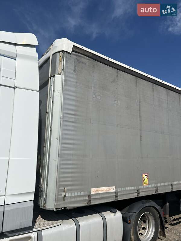 Тентованный борт (штора) - полуприцеп Schwarzmuller S-1 2015 в Ужгороде