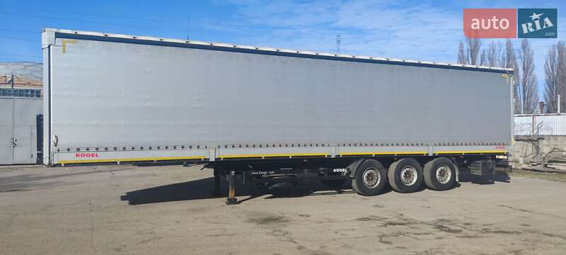Тентованный борт (штора) - прицеп Kogel S 24 2017 в Черкассах