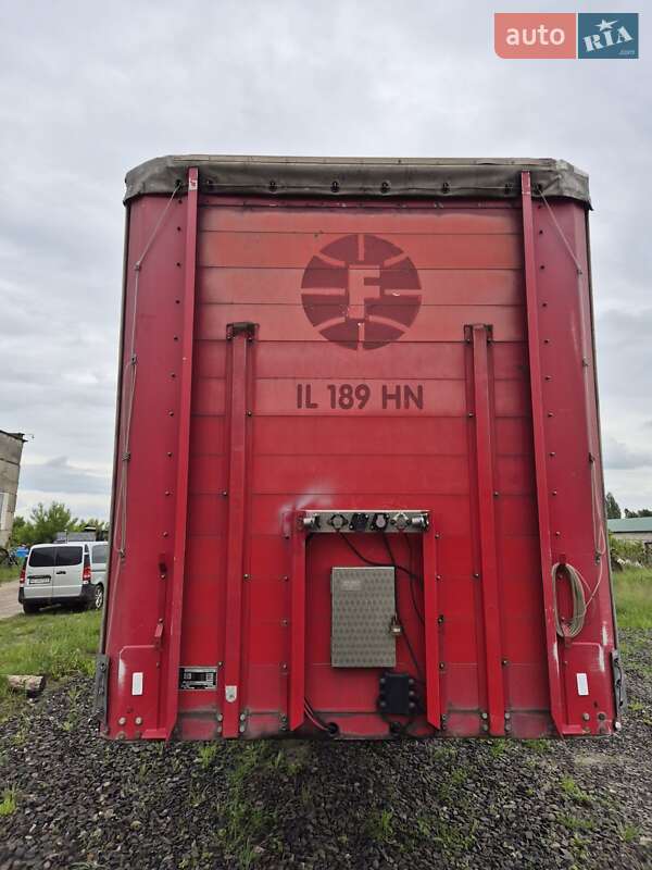 Тентованный борт (штора) - полуприцеп Kogel S 24 2008 в Луцке