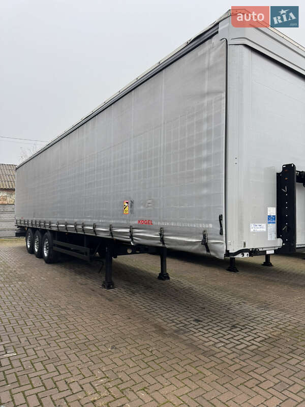Тентованный борт (штора) - полуприцеп Kogel S 24 2015 в Виннице
