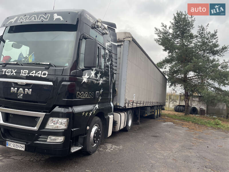 Тентований борт (штора) - напівпричіп Kogel S 24 2008 в Шептицькому Тентований борт (штора) - напівпричіп Kogel S 24 2008 в Шептицькому