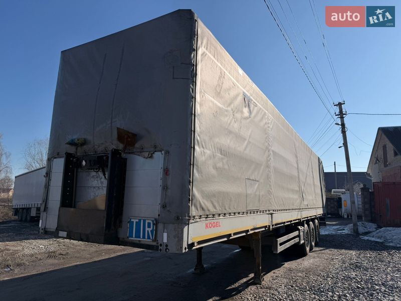 Тентованный борт (штора) - полуприцеп Kogel S 24 2013 в Ровно
