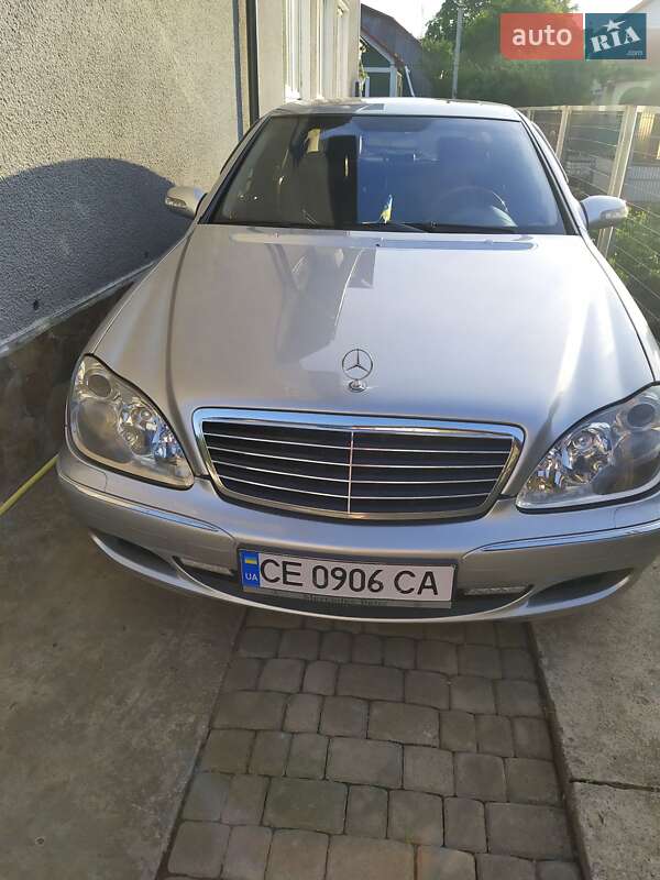Седан Mercedes-Benz S-Class 2003 в Черновцах
