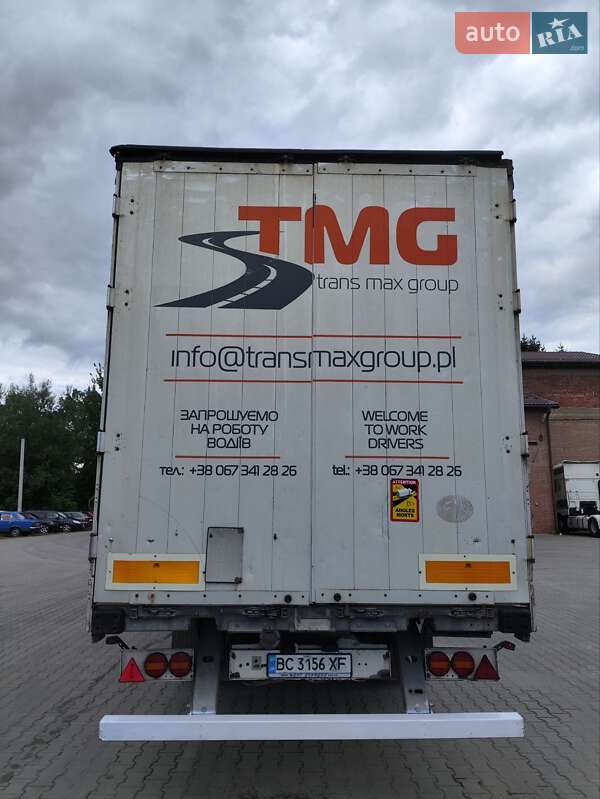 Бортовой полуприцеп Schmitz Cargobull S01 2008 в Городке
