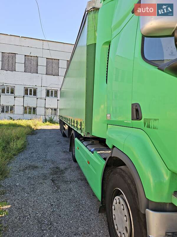 Тентованный борт (штора) - полуприцеп Schmitz Cargobull S01 2008 в Сокирянах