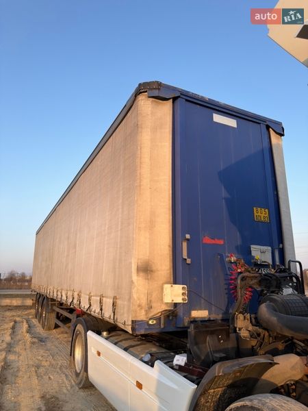 Тентованный борт (штора) - полуприцеп Coder S3384D 2001 в Яворове Тентованный борт (штора) - полуприцеп Coder S3384D 2001 в Яворове